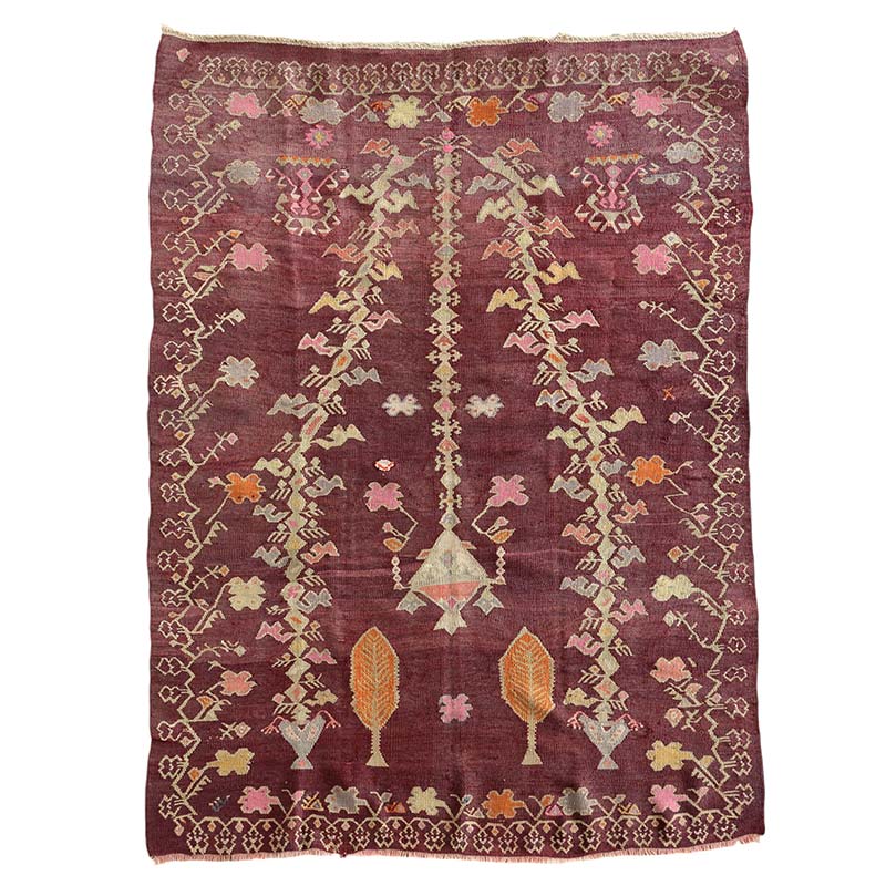 トルコのヴィンテージラグ -アナトリアキリム- | ボー・デコール