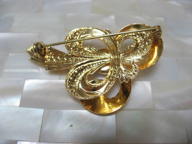 ブルームーンストーンブローチ(ヴィンテージ) - アンティーク