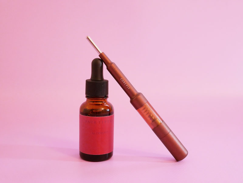 塗るだけ筋膜リリース”美容液！コアフィット「フェイスフィッター」で