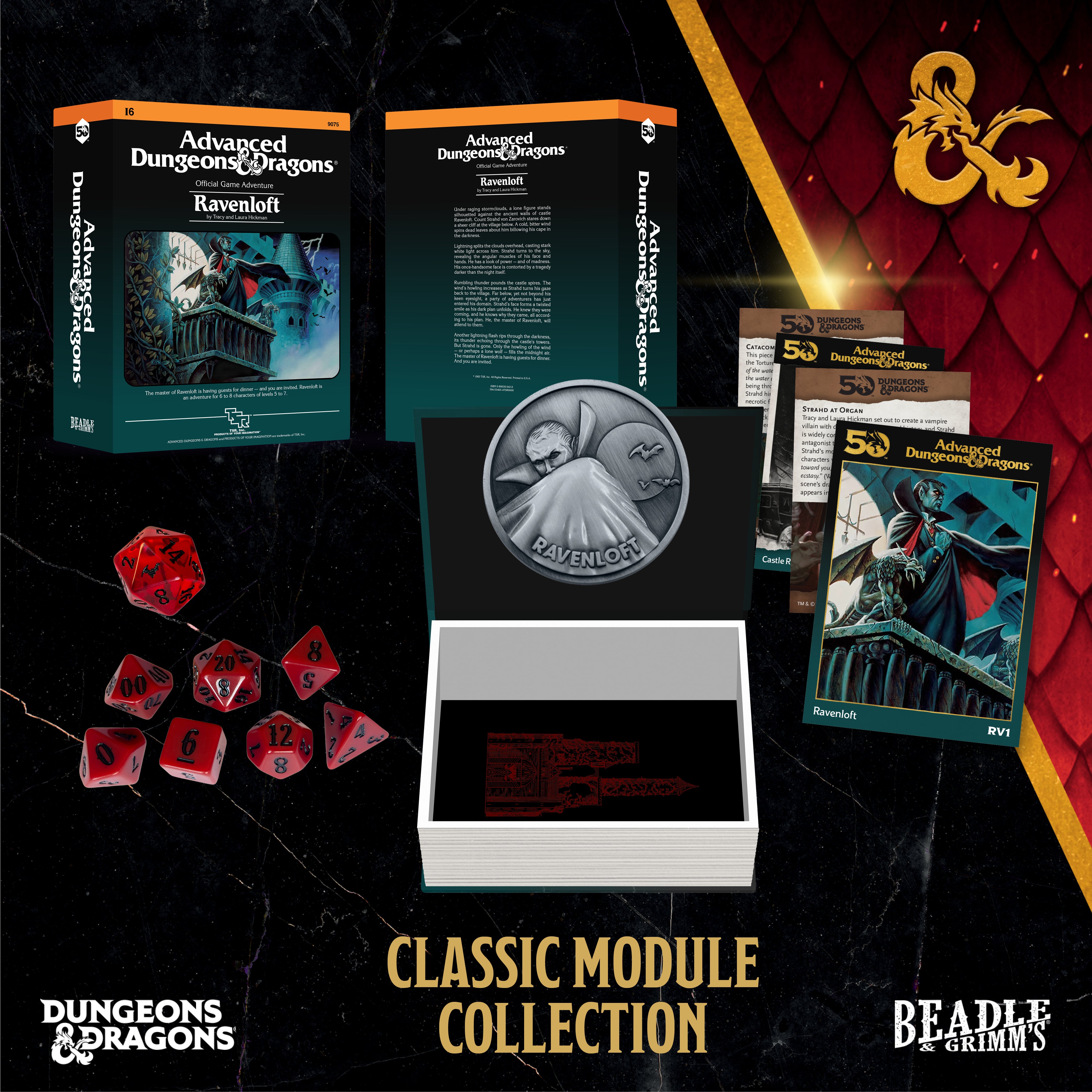 D&D Classic Module Dice Sets – Beadle & Grimm's Pandemonium Warehouse