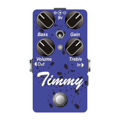 トランスペアレント系オーバードライブの代表! Timmyを解説