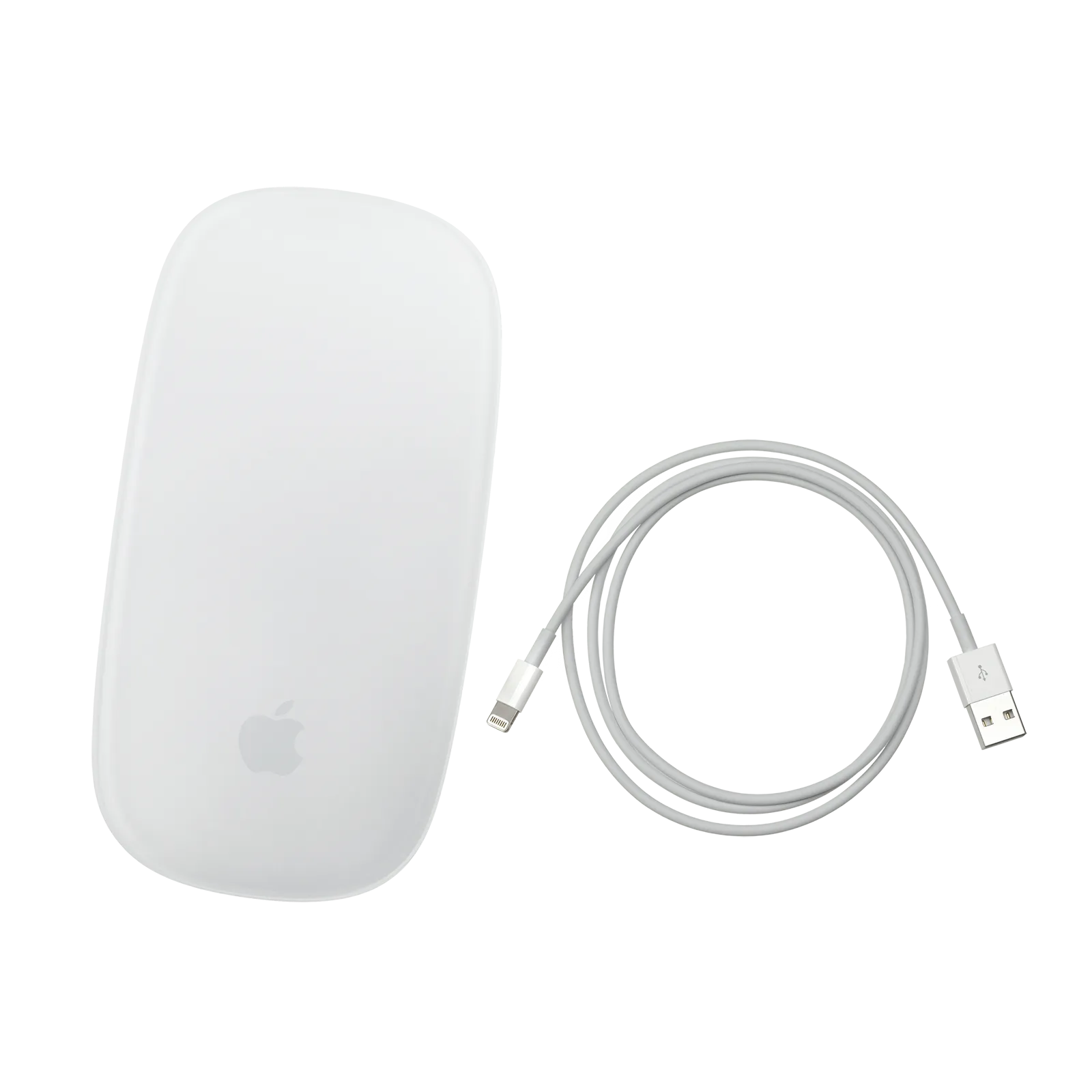 A1657) Apple Magic Mouse 2 (Silver/White) - MLA02LL/A