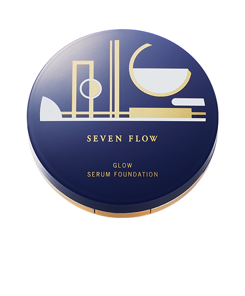 セブンフロー グロウセラム ファンデーション［専用ケース