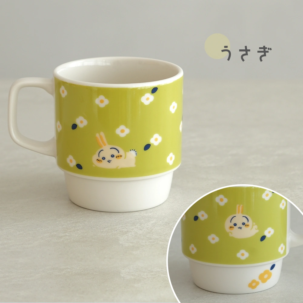 名入れ】ちいかわ フラワーガーデン 木箱入マグ｜ベルビーWebshop本店