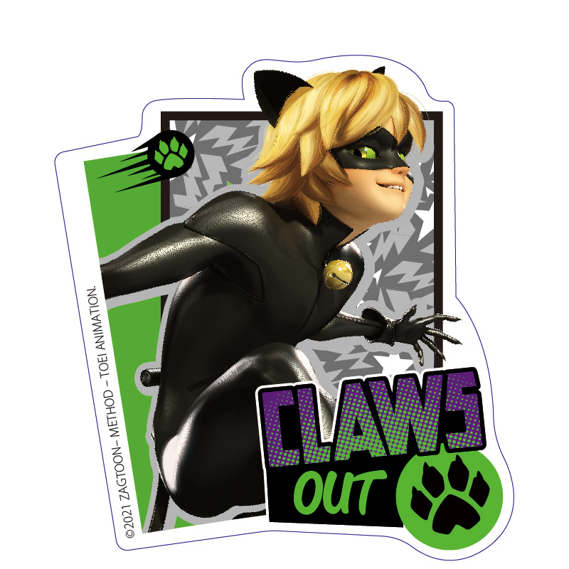 ミラキュラス レディバグ＆シャノワール』 アクリルバッジ