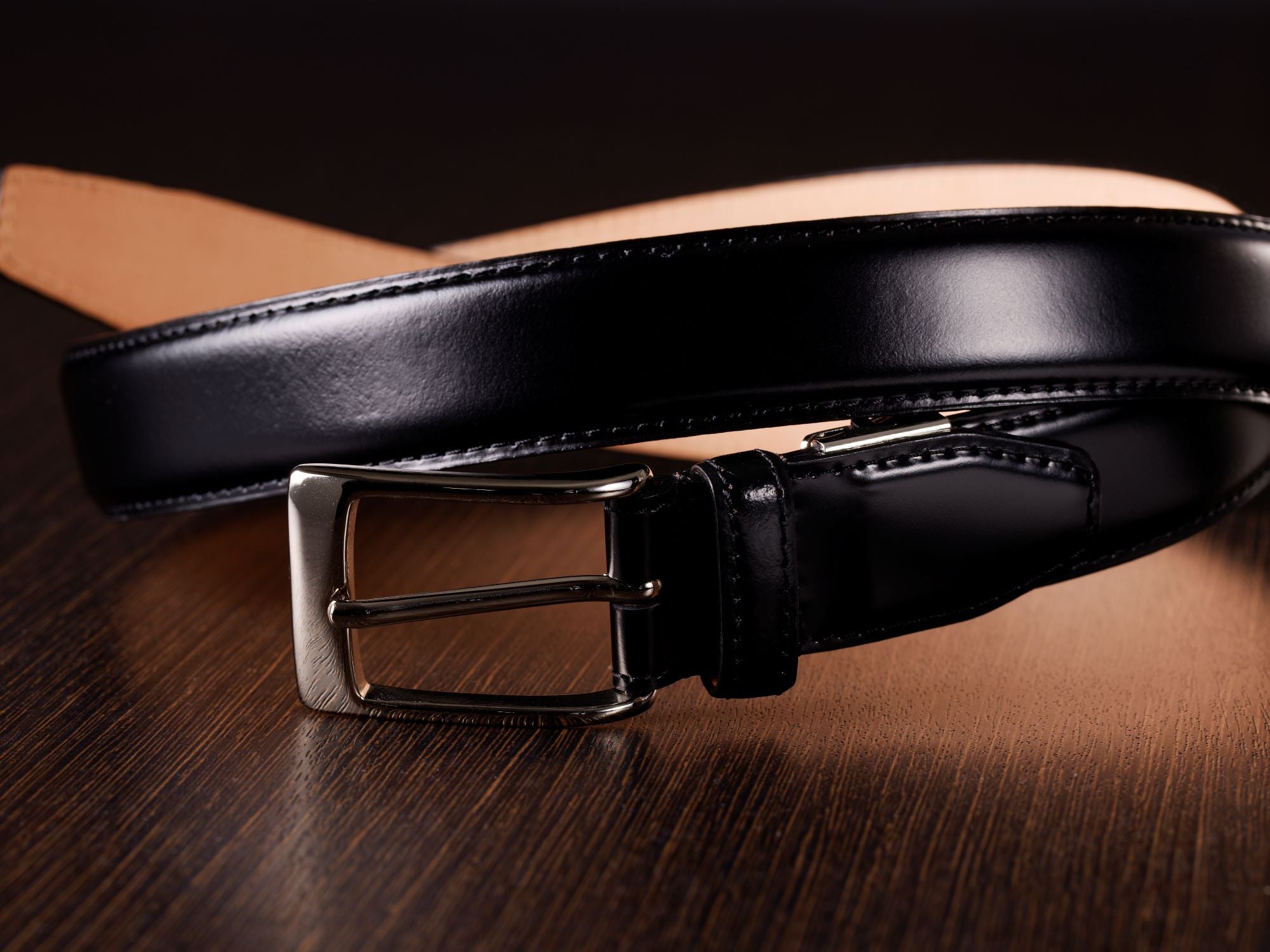 bell la bell コードバン ベルト 紳士 メンズ ビジネス ベルト (長さ