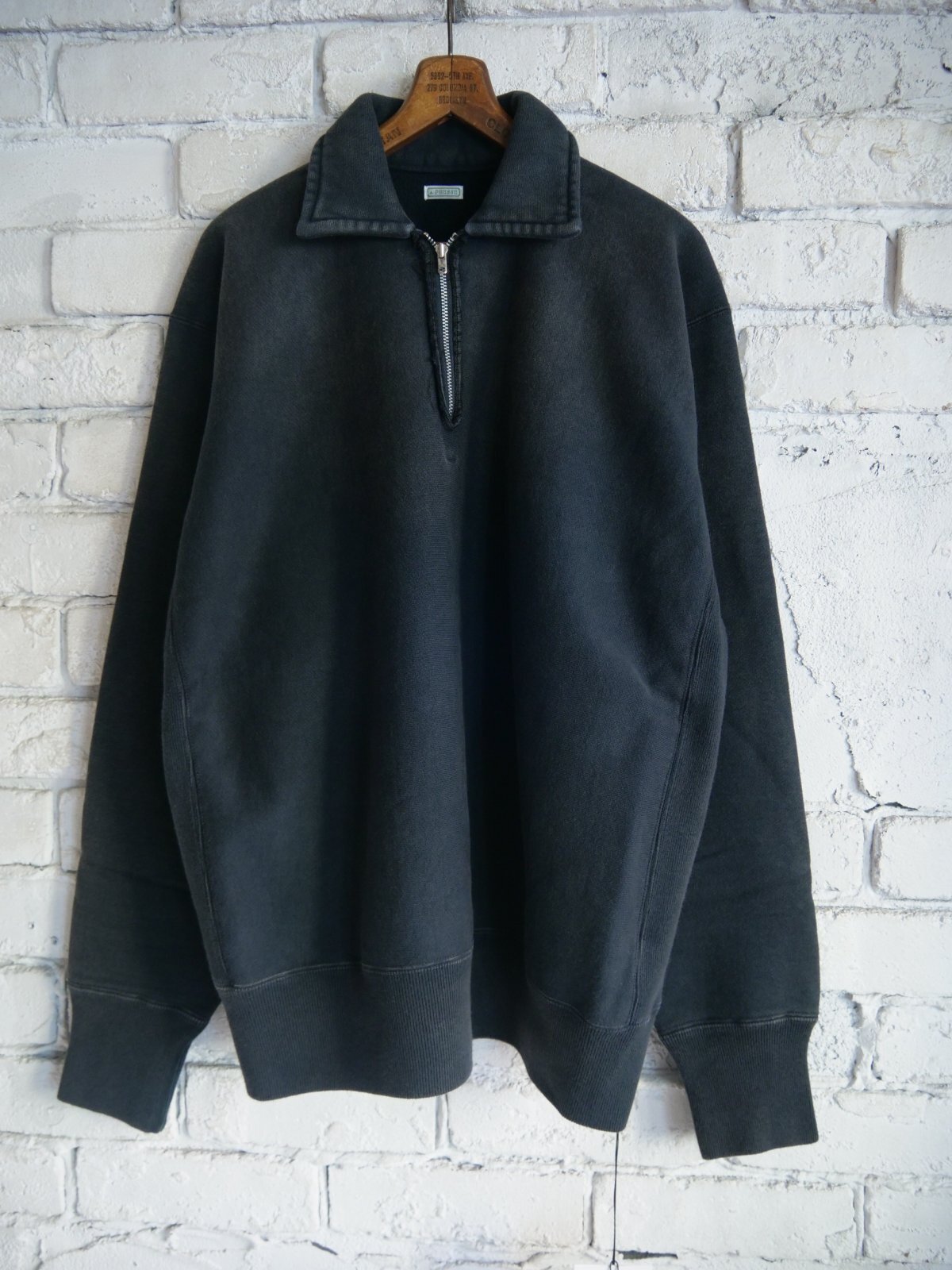 A.PRESSE Vintage Half Zip Sweatshirt アプレッセ ハーフジップ