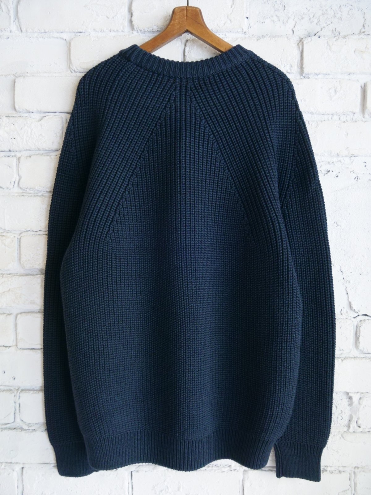 BATONER【MEN'S】SIGNATURE CREW NECK KNIT バトナー シグネチャー