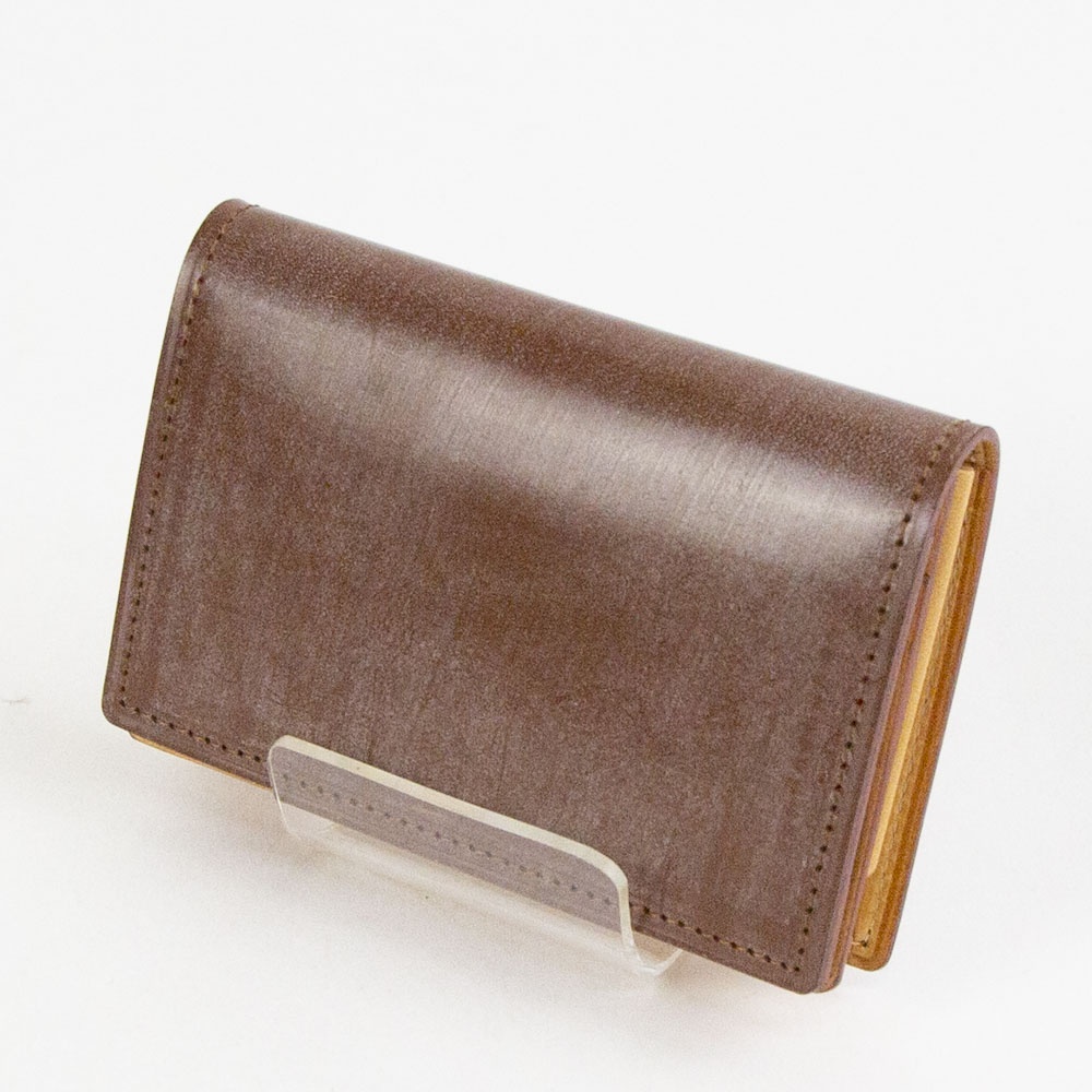 GANZO THIN BRIDLE ガンゾ シンブライドル 通しマチ 名刺入れ 57189