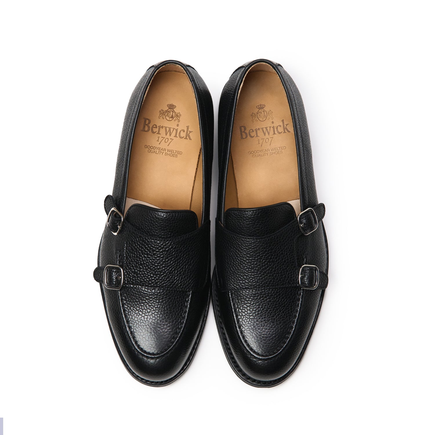 Berwick1707 | ダブルモンクストラップローファー | 4340CCDABK – バー