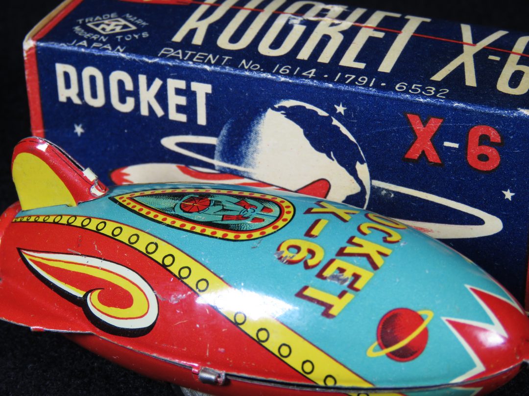 X-6ロケット – 増田屋 – 日本製 | Mark Bergin Toys