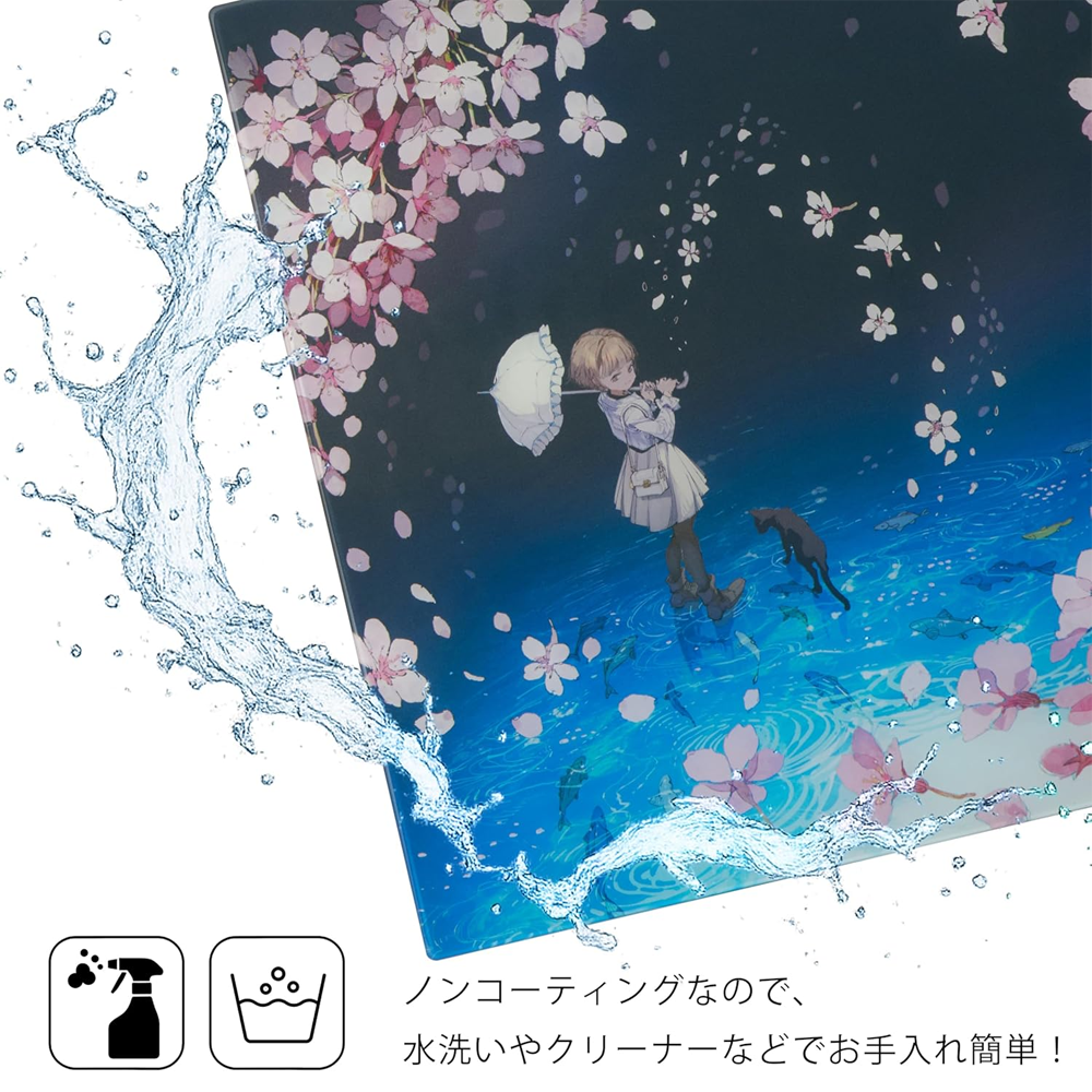 Best One(ベストワン) / STORIA Gaming Glass Mousepad Sloth Demizu