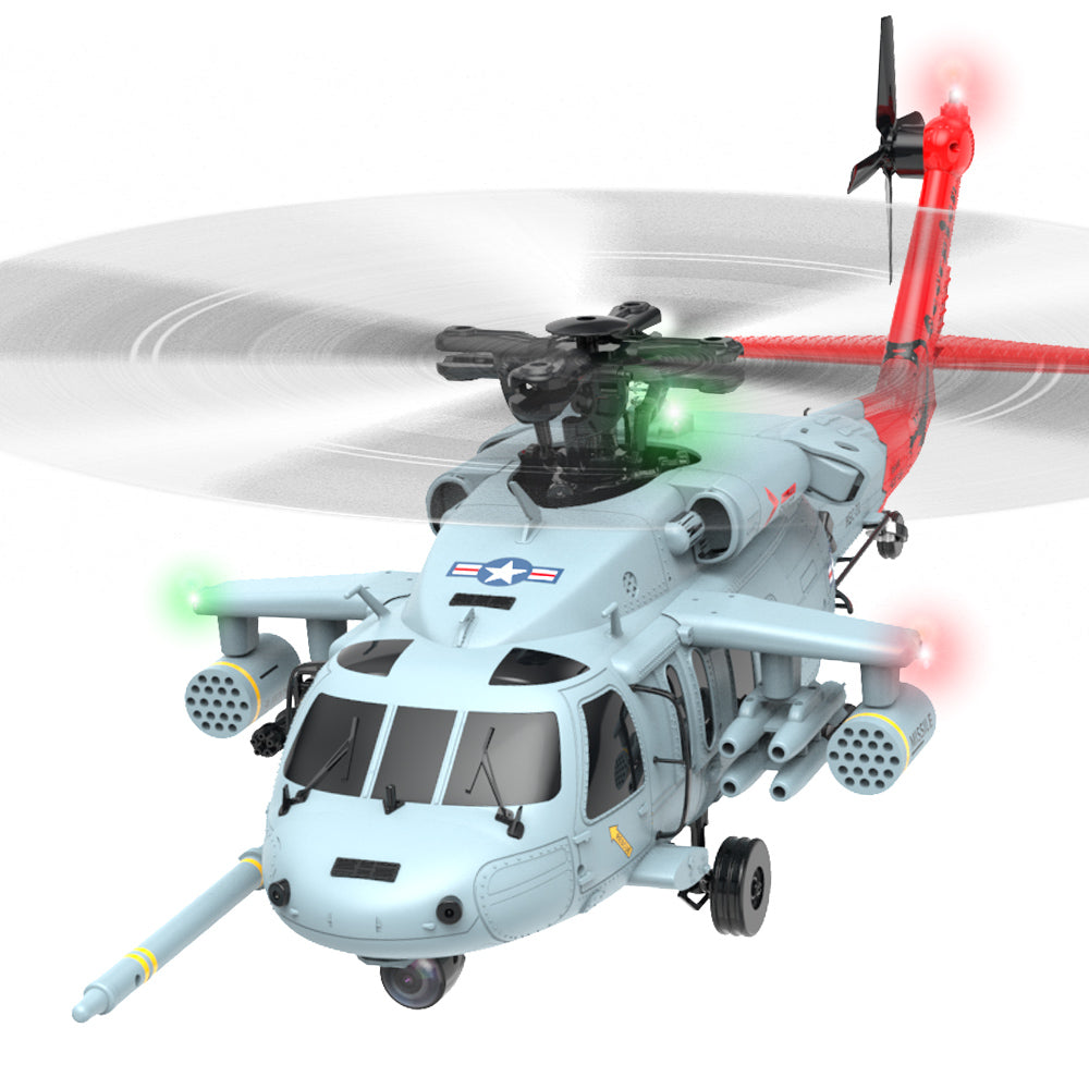 YXZNRC YUXIANG F09-H SH60 Seahawk RC Helicopter | 1/47 Scale GPS