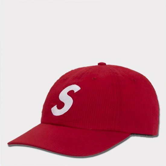 Supreme シュプリーム 2024SS Seersucker S Logo 6Panel Cap シア