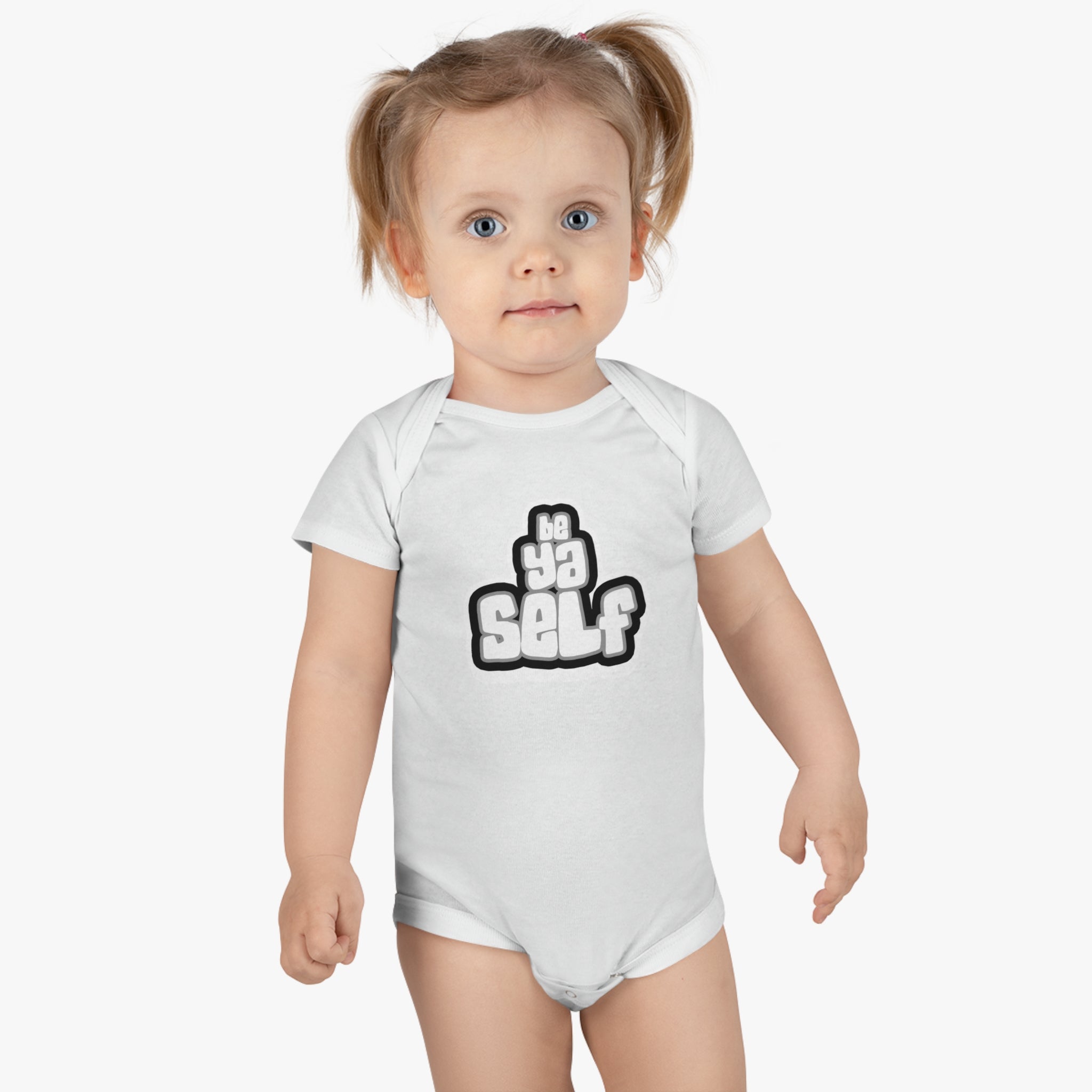 Baby Short Sleeve Onesie® – Beyaself