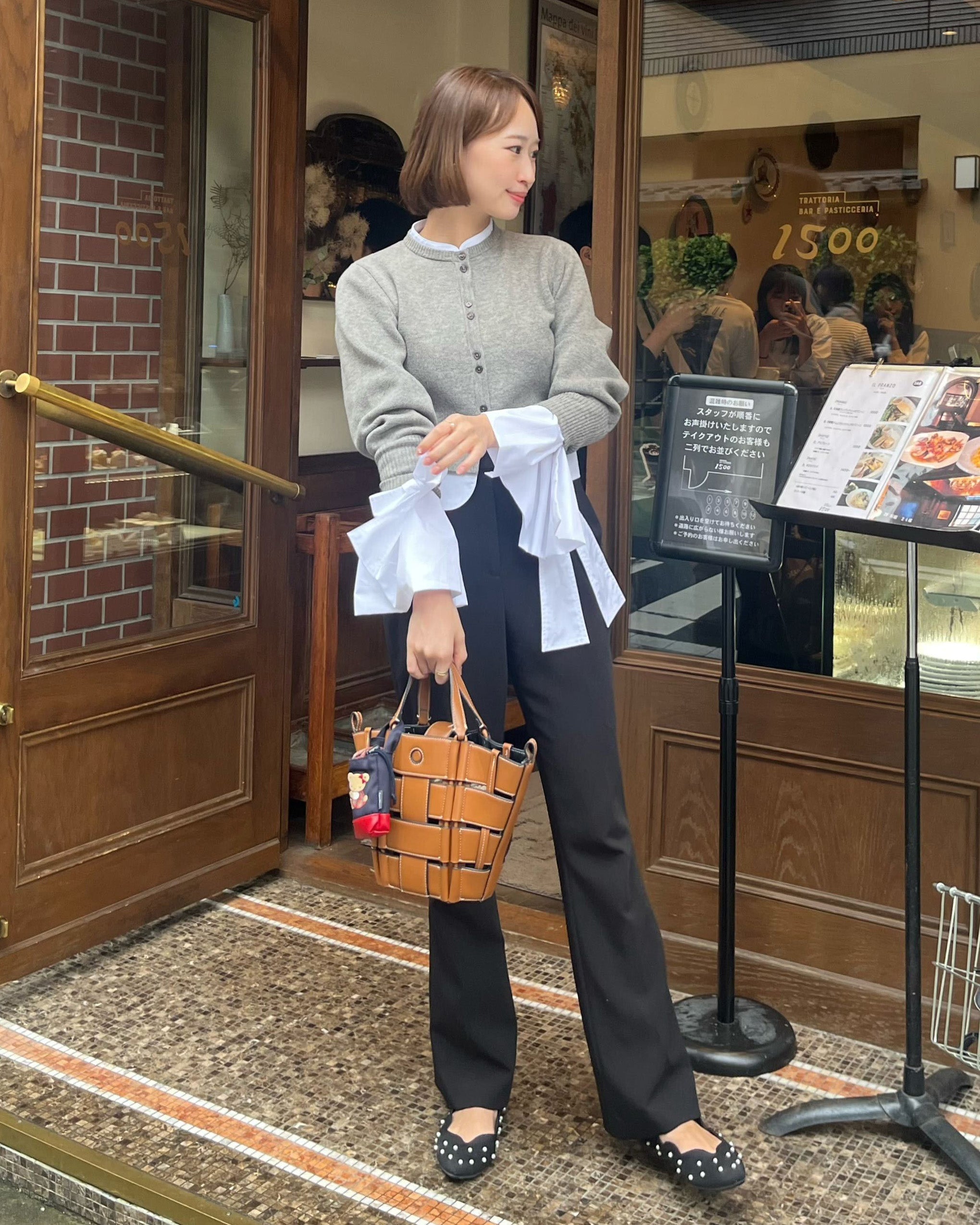 ANGELIQUE KNIT/167cm/着用サイズF｜Bibiy.