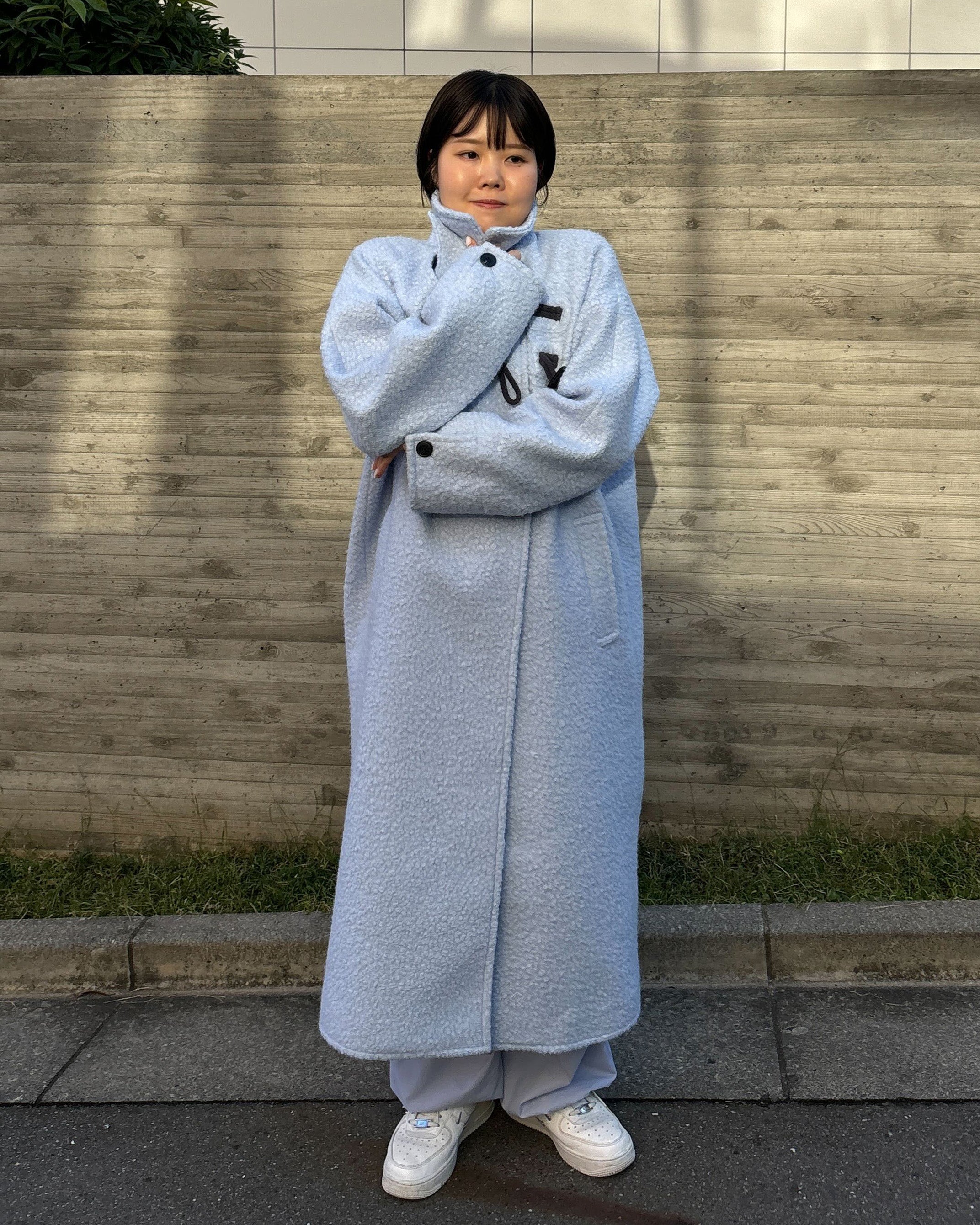 BIBIY. MADE | MANON DUFFLE COAT BLUE｜Bibiy.