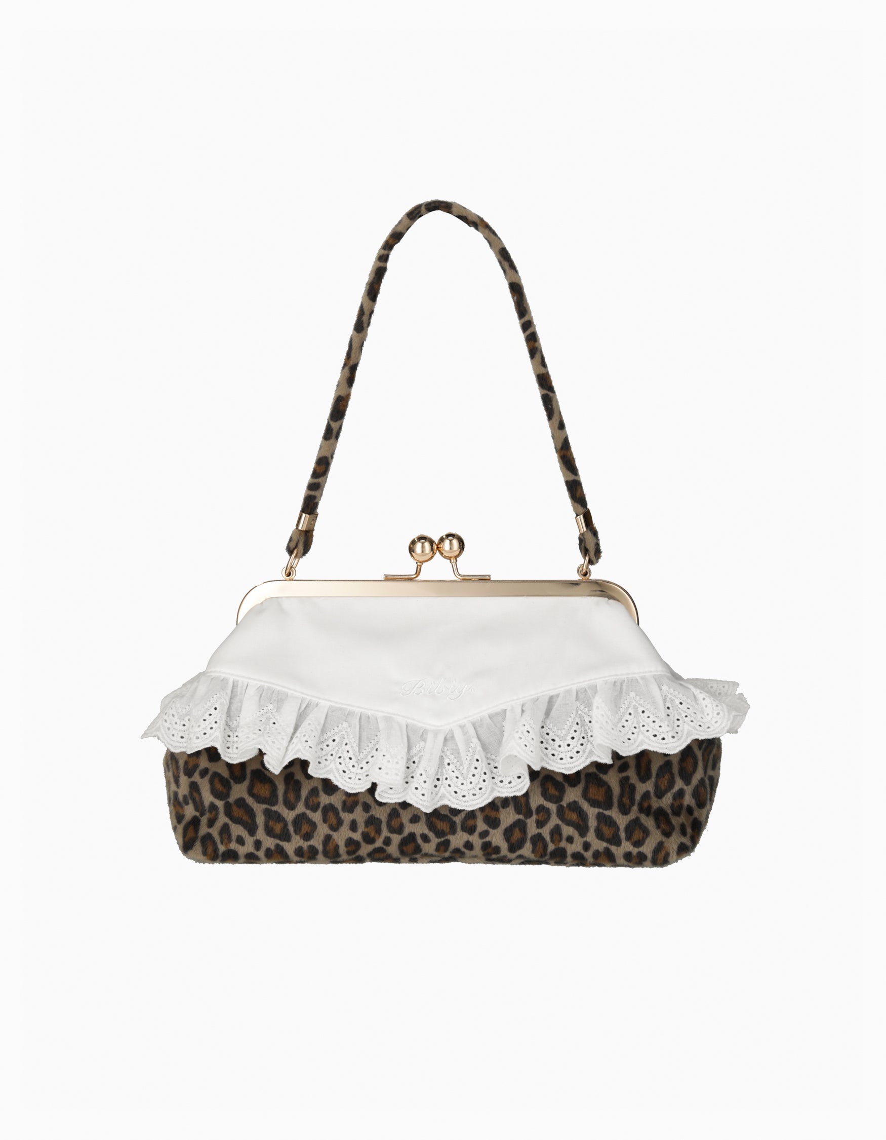 BIBIY. MADE | SABRINA LACE BAG LEOPARD｜Bibiy.