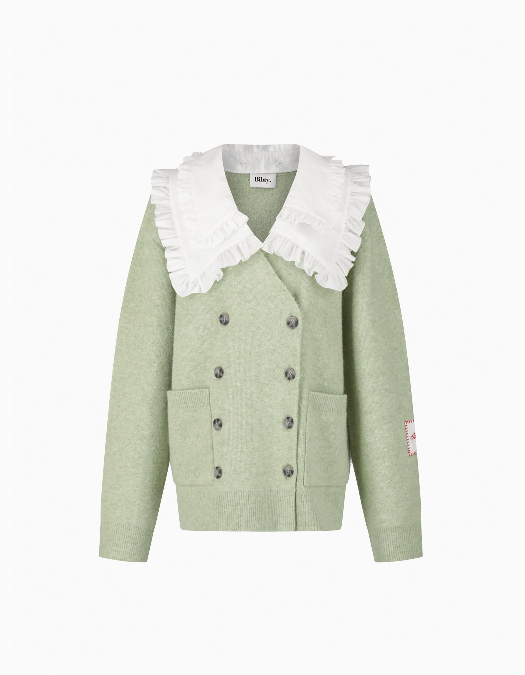 BIBIY. MADE | ANNABELLE CARDIGAN GREEN｜Bibiy.