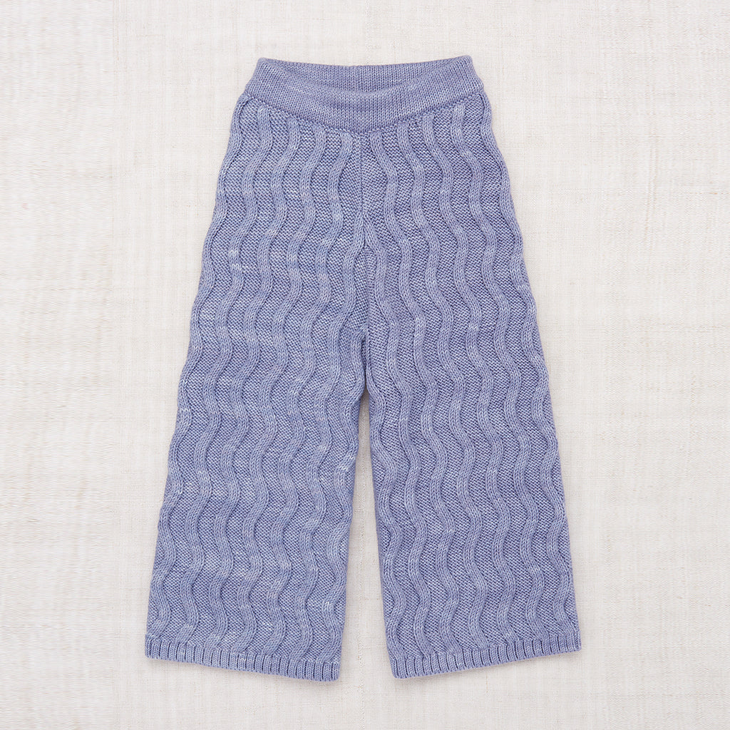 SALE Misha & Puff Baby & Kid's Wake Terre Pant Pewter Knit Pima