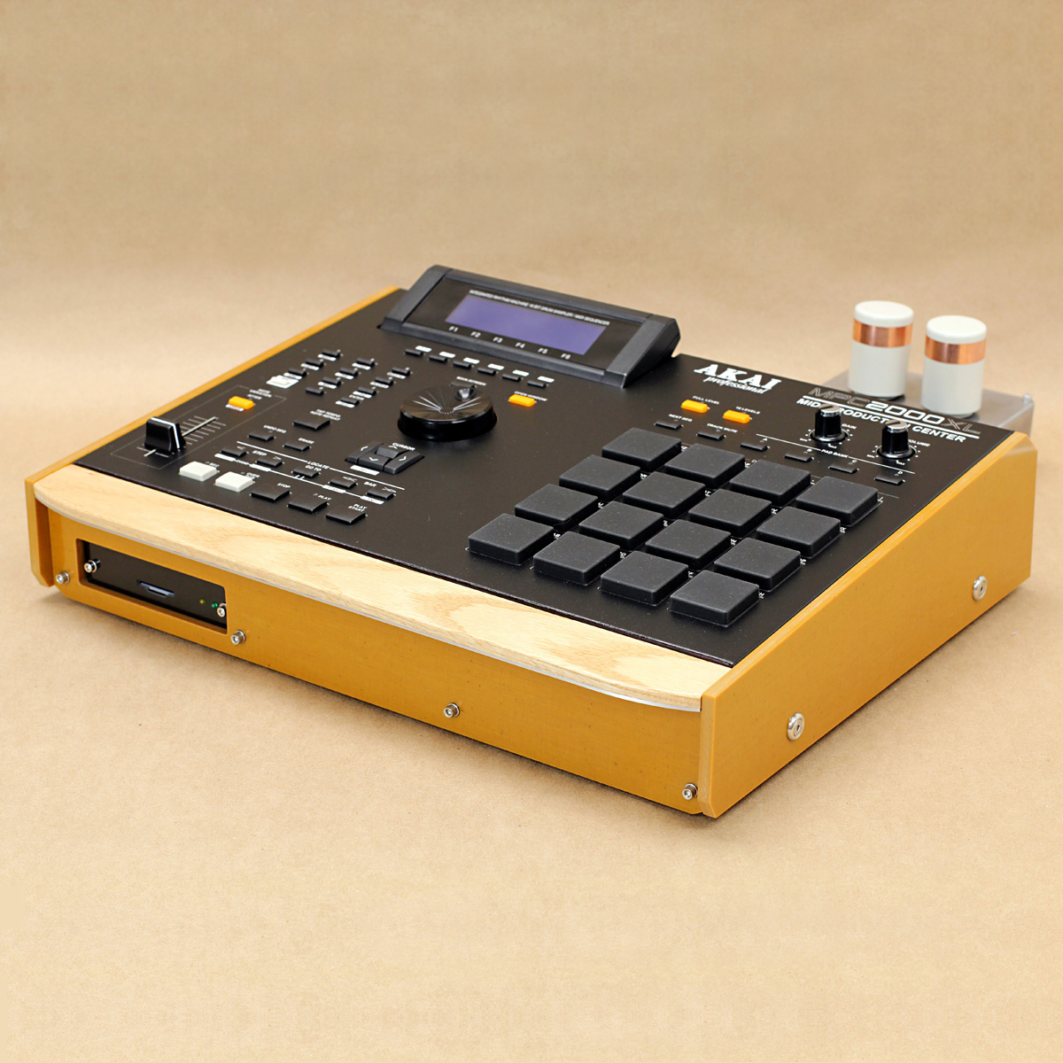 AKAI MPC2000 カスタムペイント フルリペア完動品LED交換 液晶新品 LCD