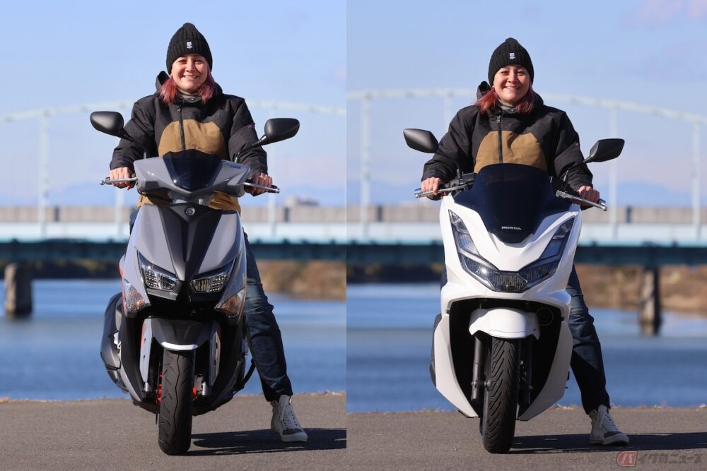 ヤマハ「シグナス グリファス」が響鬼でホンダ「PCX」がキバ！ クリス