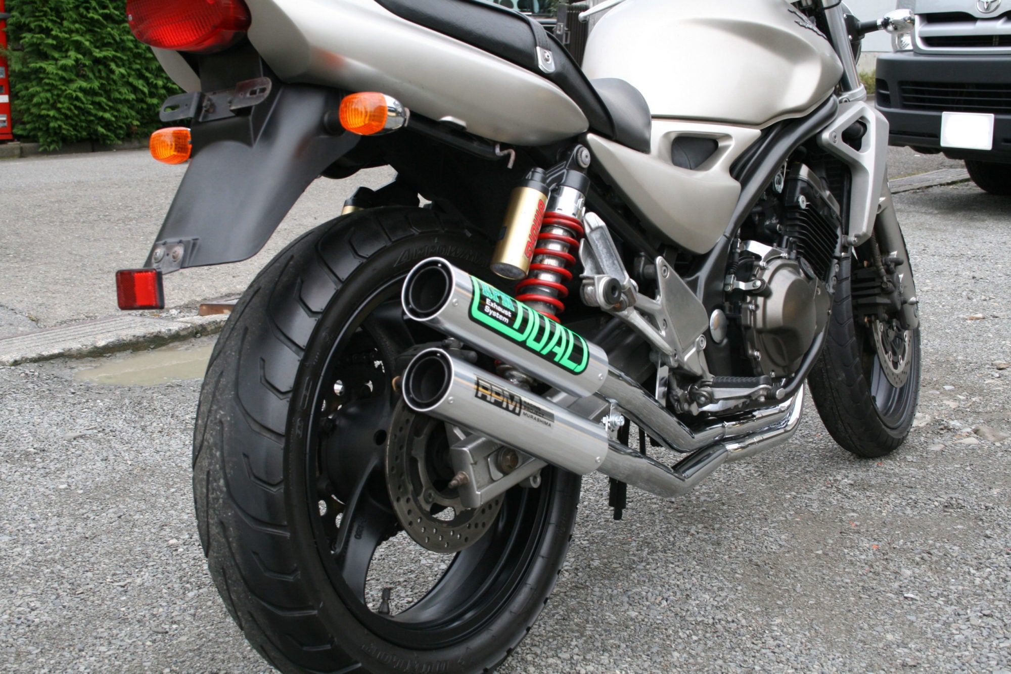 マフラー RPM-DUAL フルエキゾースト チタン φ67×300 BALIUS-2