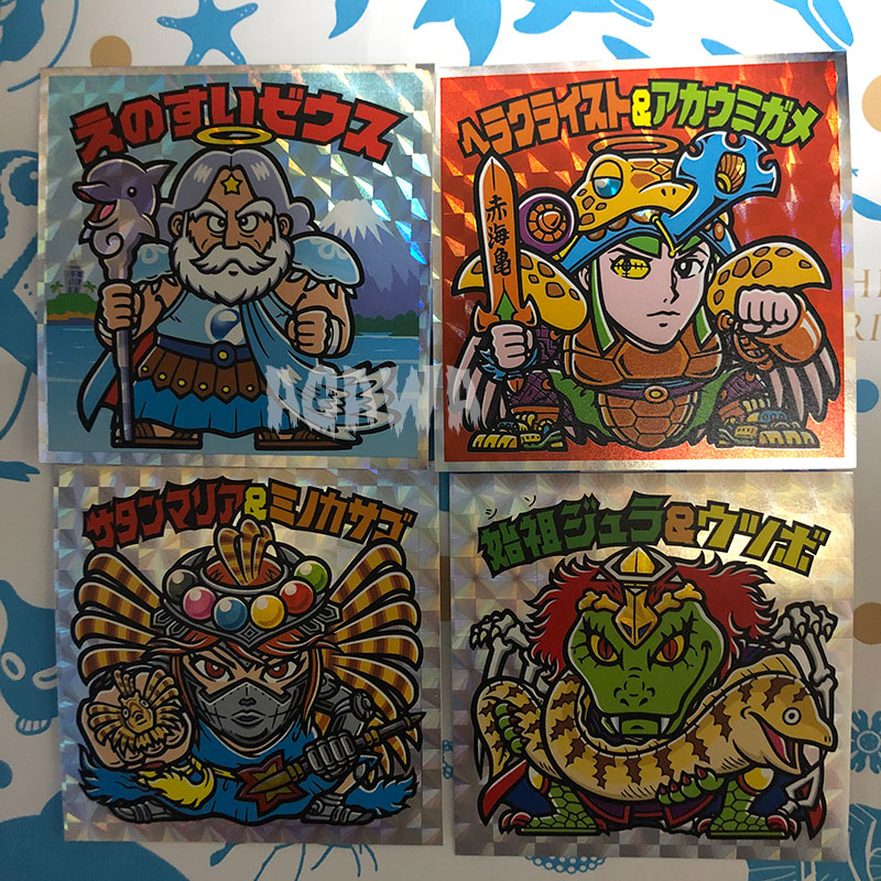 えのすいビックリマン シール8種（前半4種後半4種）コンプリスト