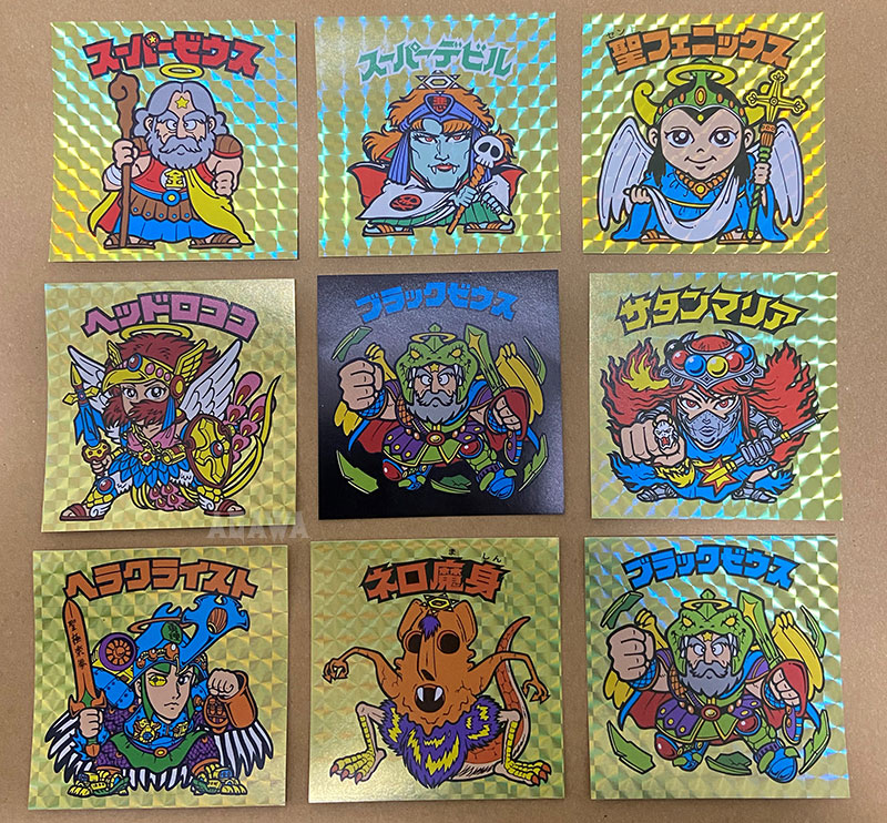 BREEZE×ビックリマンコラボ 全9種 ｜ シールコレクション「AGAWAの