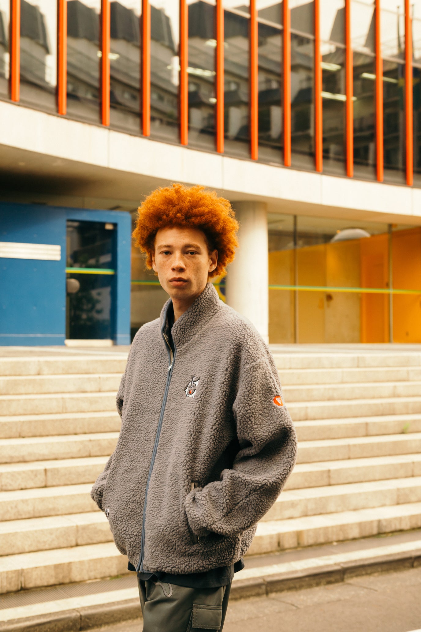 Fleece Zip Up Jacket – BILLIONAIRE BOYS CLUB / ICECREAM OFFICIAL