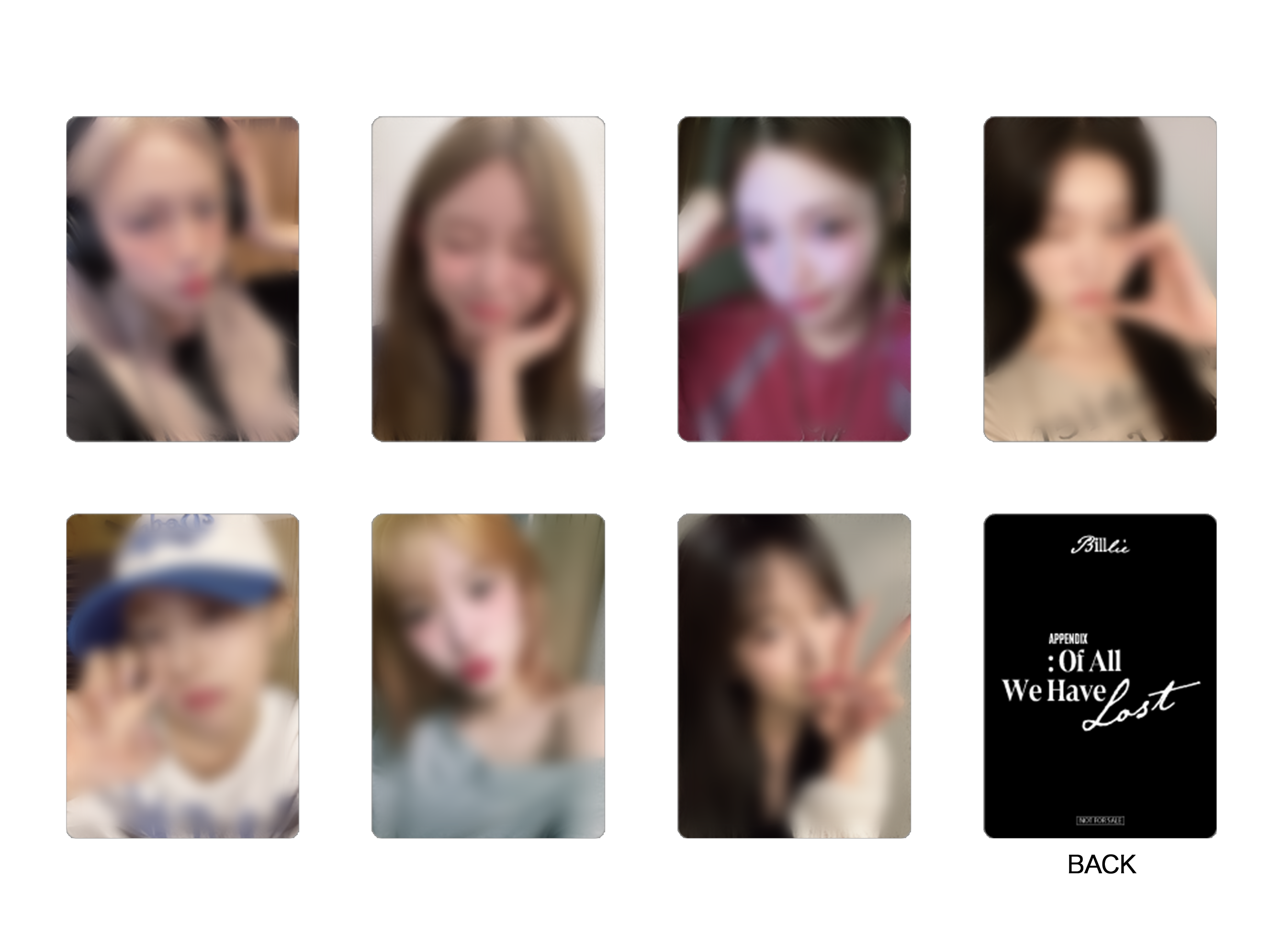 Billlie the fifth mini album 「appendix: Of All We Have Lost」購入