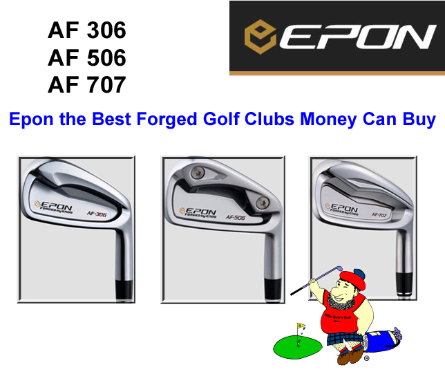 Epon Forged Irons AF-306, AF-506, AF-707 (Japanese) Free Ship