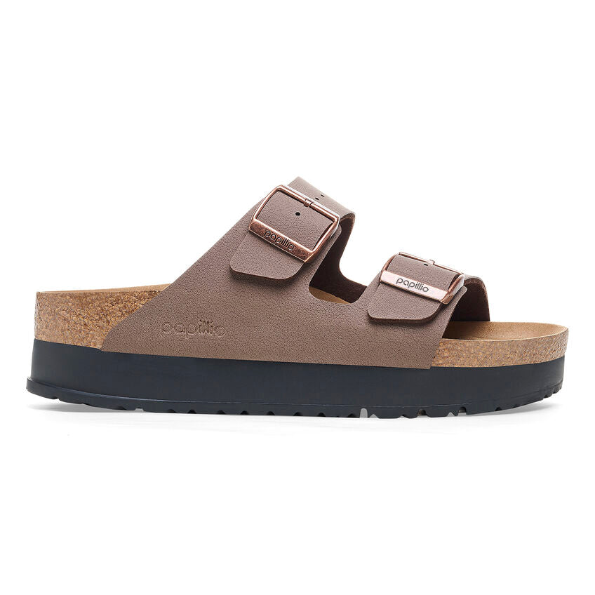 Women's Arizona Flex Platform Mocha Vegan Birko-Flor – Birkenstock