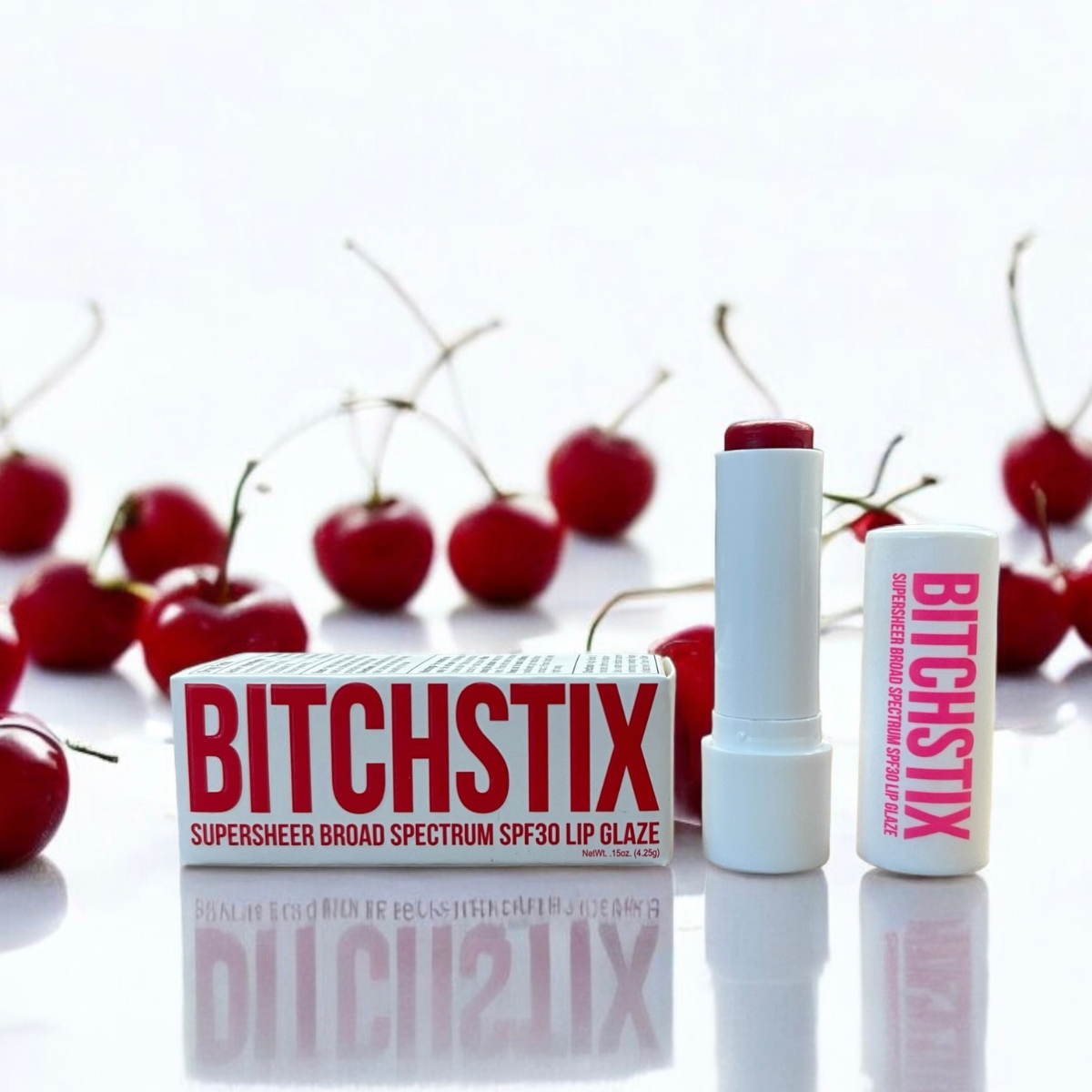 Wild Cherry SPF 30 Lip Glaze | BITCHSTIX