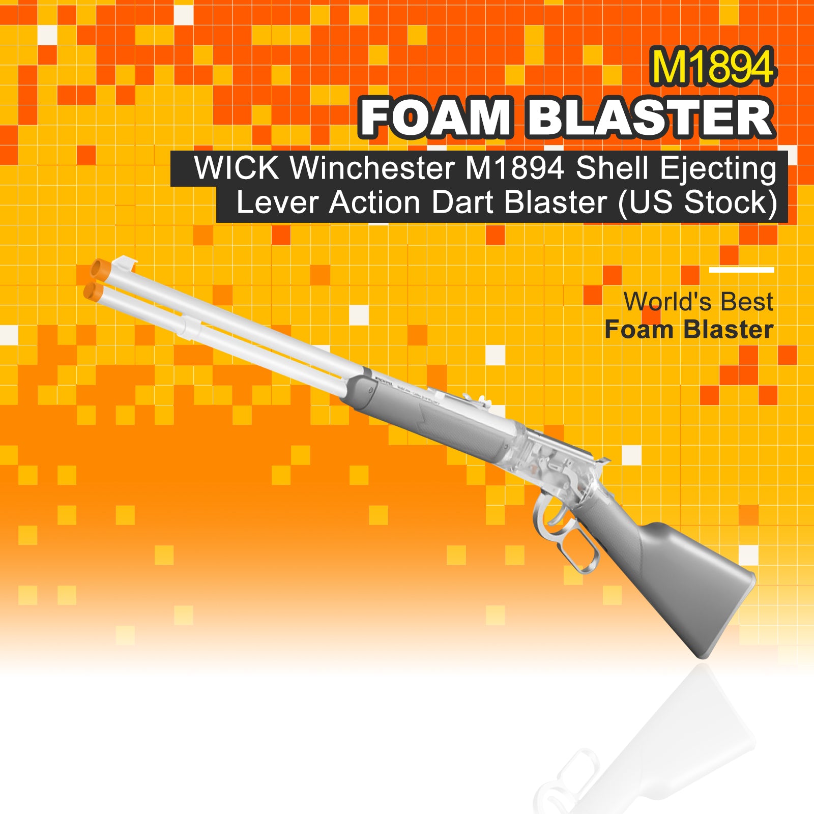 WICK Winchester M1894 SheII Ejecting Dart BIaster – Biu Blaster