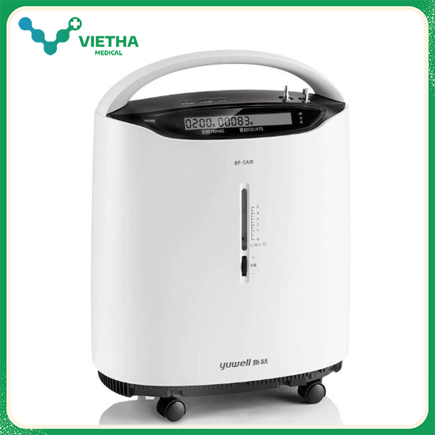 Máy Tạo Oxy 5 Lít Yuwell 8F-5AW Nhập khẩu chính hãng