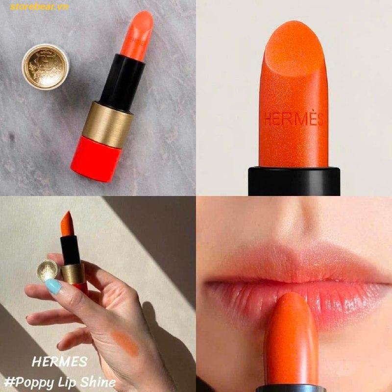 Son Dưỡng Hermès Rouge Hermès Brillant À Lèvres Poppy Lip Shine