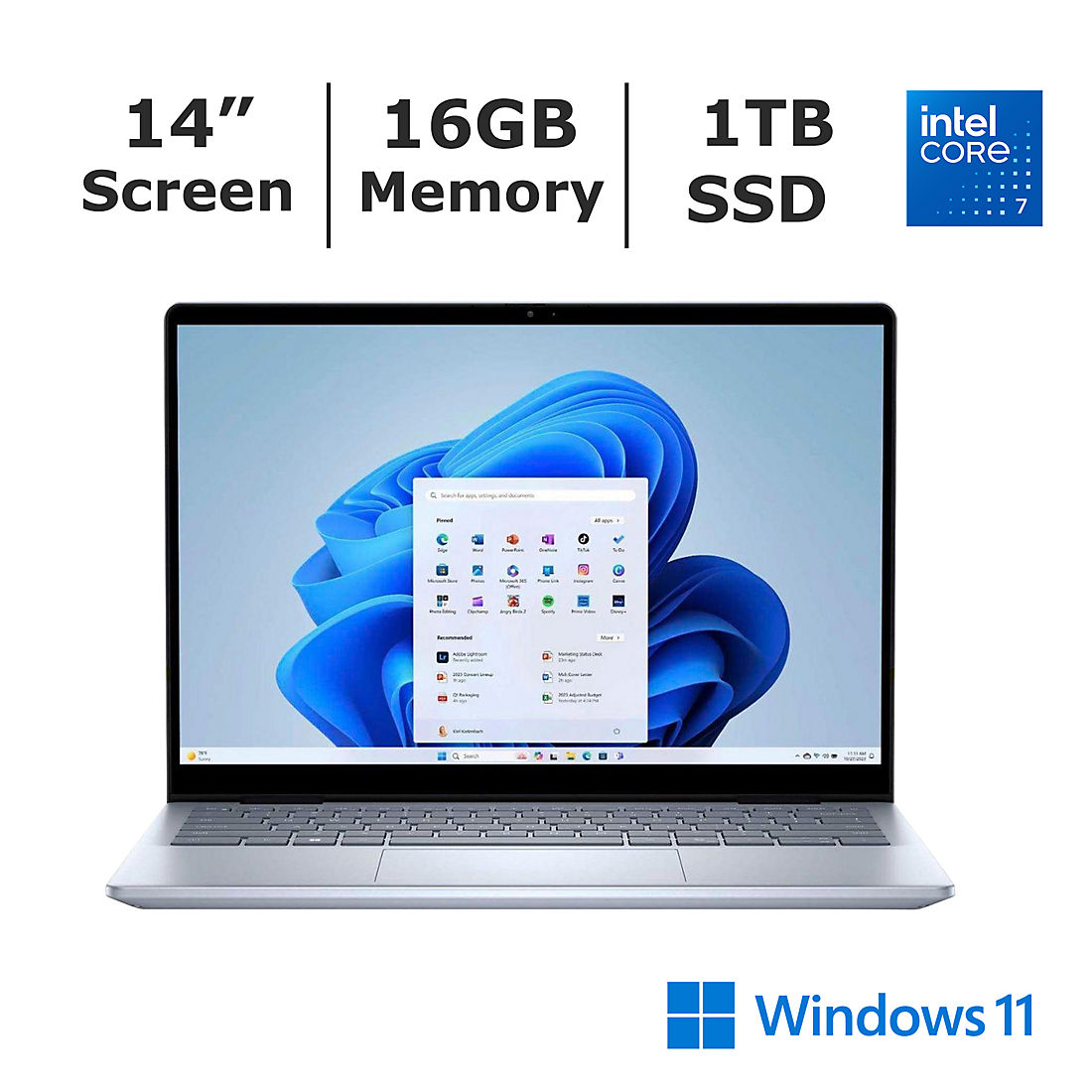 Dell Inspiron 2-in-1, Intel Core 7, 16GB, 1TB SSD | BJ's Wholesale