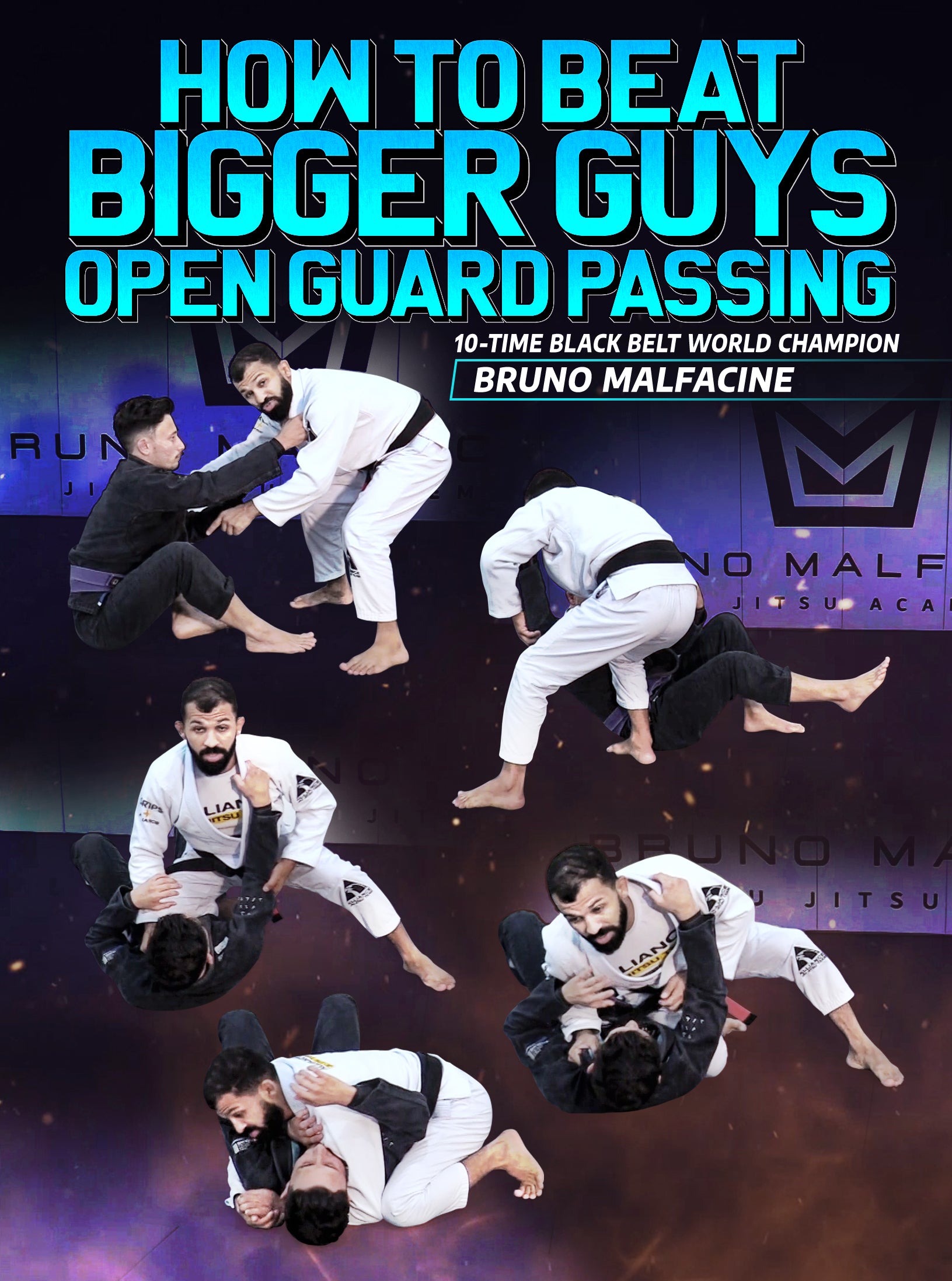 How to Beat Bigger Guys: Open Guard Passing by Malfacine – BJJ