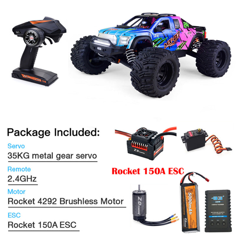 ZD Racing MX 07 1/7 4WD 8S Brushless Monster Truck 80km/h | bometoys