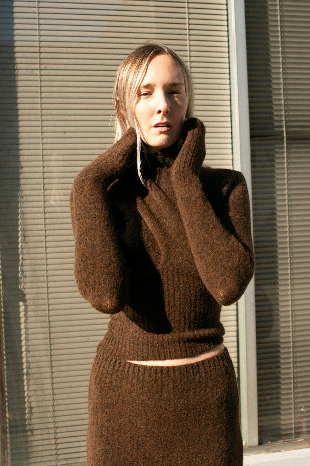 SALE 20% OFF - Paloma Wool - Brown Fico Knit Top – BONA DRAG