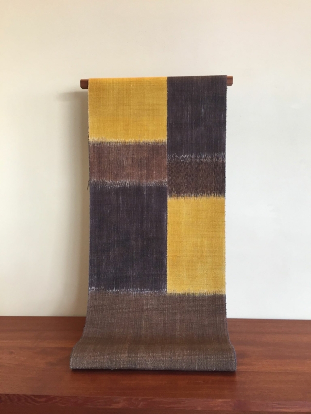 冨田潤 帯展 at 青山八木 Jun Tomita Obi Exhibition at Aoyama Yagi