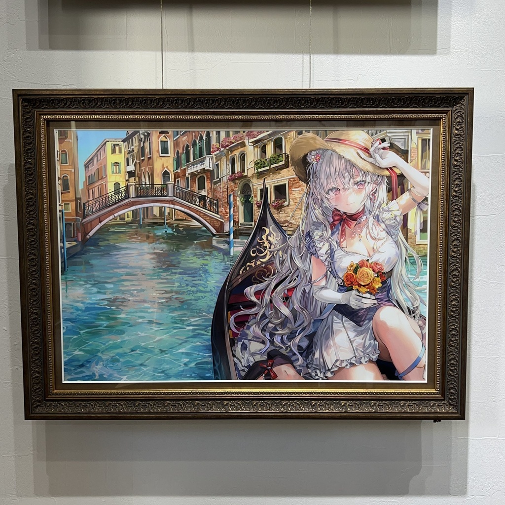 精霊幻想記 原作者直筆サイン入り複製原画 A 精霊幻想記 原作者