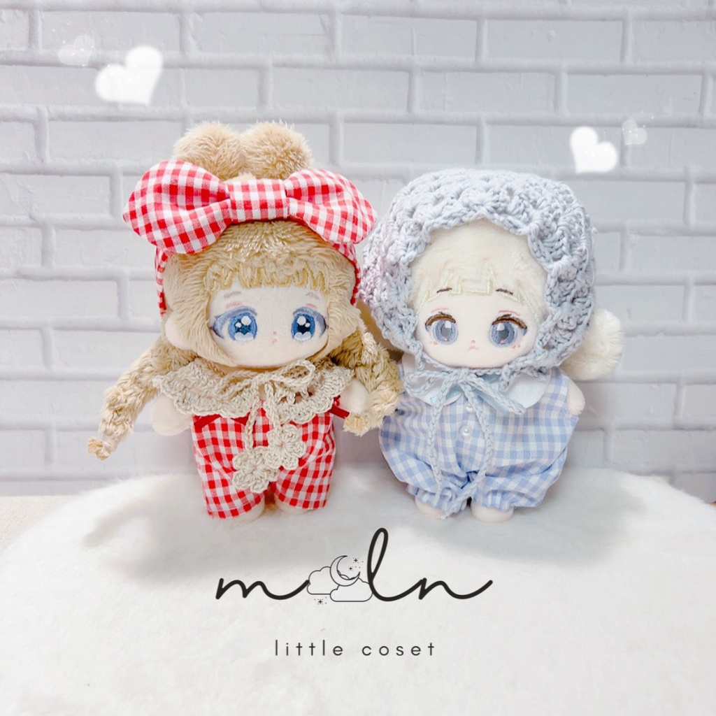 8cm 10cmぬい服 ぬいぐるみ つけ襟 ケープ - moln - BOOTH