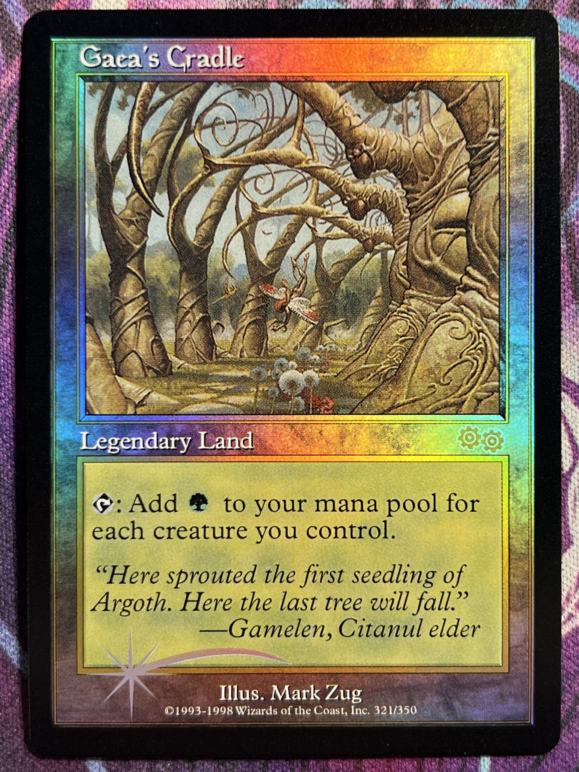 Gaea's Cradle JGP #3 Foil – Bootleg Mage