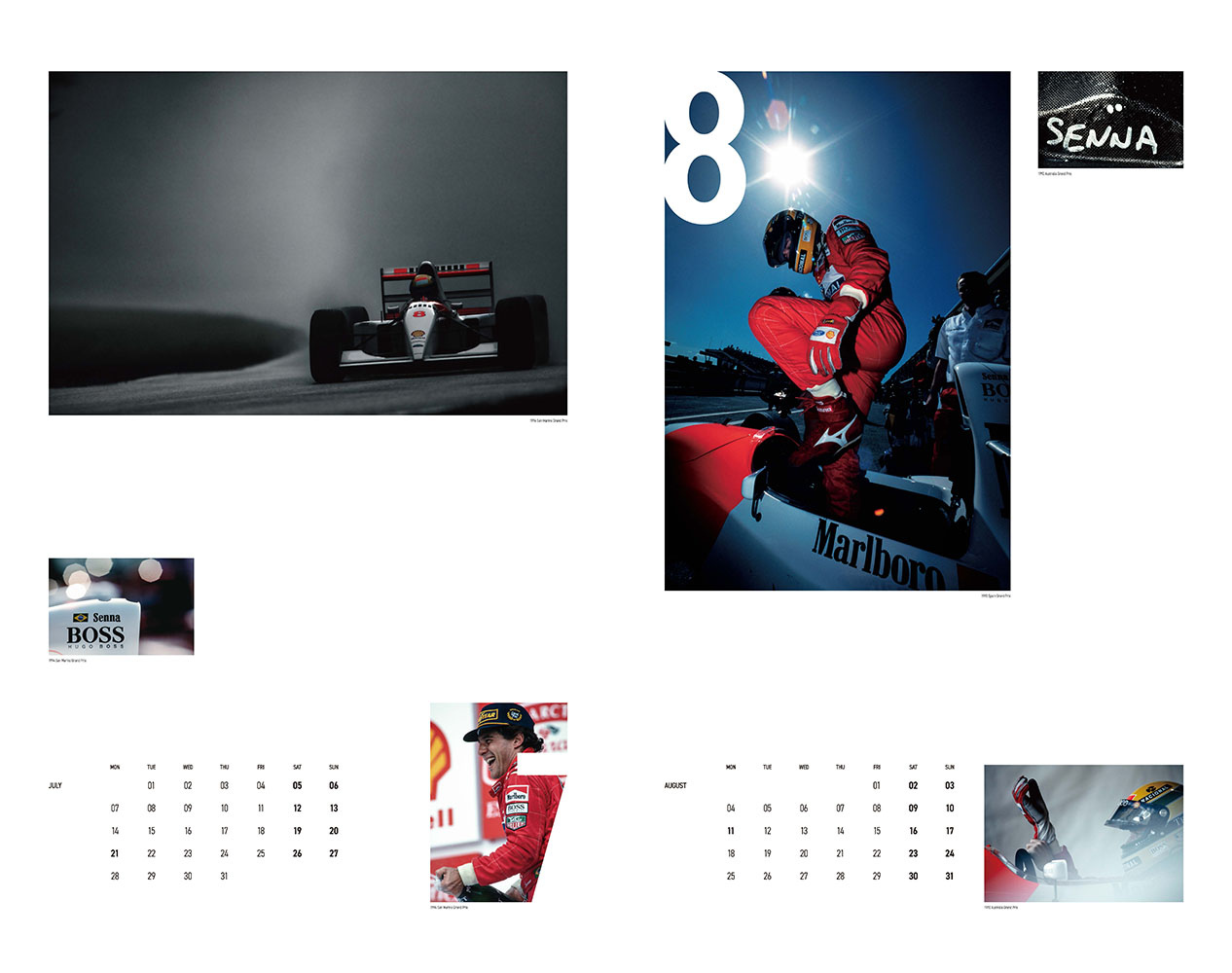 AYRTON SENNA CALENDAR 2025 Ayrton - インプレスブックス