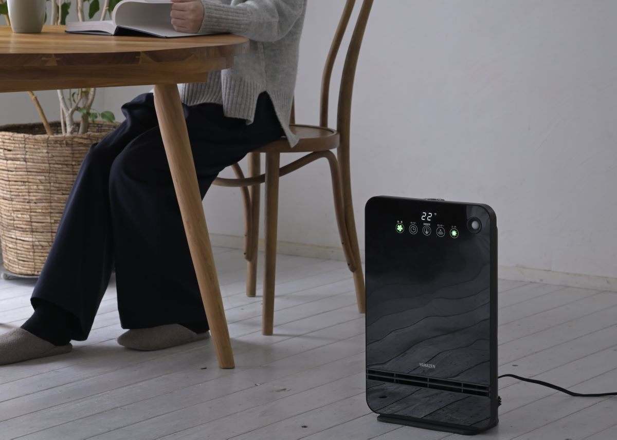 商品情報_大風量セラミックファンヒーター（人感・温度センサー付