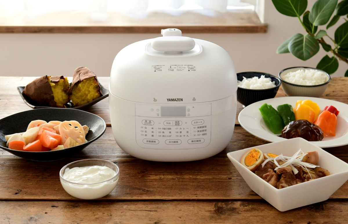 Afternoon Tba 電気圧力調理器 YPCB-M220 Amazon | [山善] 電気圧力鍋