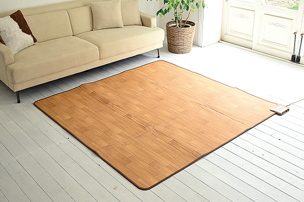 商品情報_フローリング調ホットカーペット（3畳） | 山善の商品情報