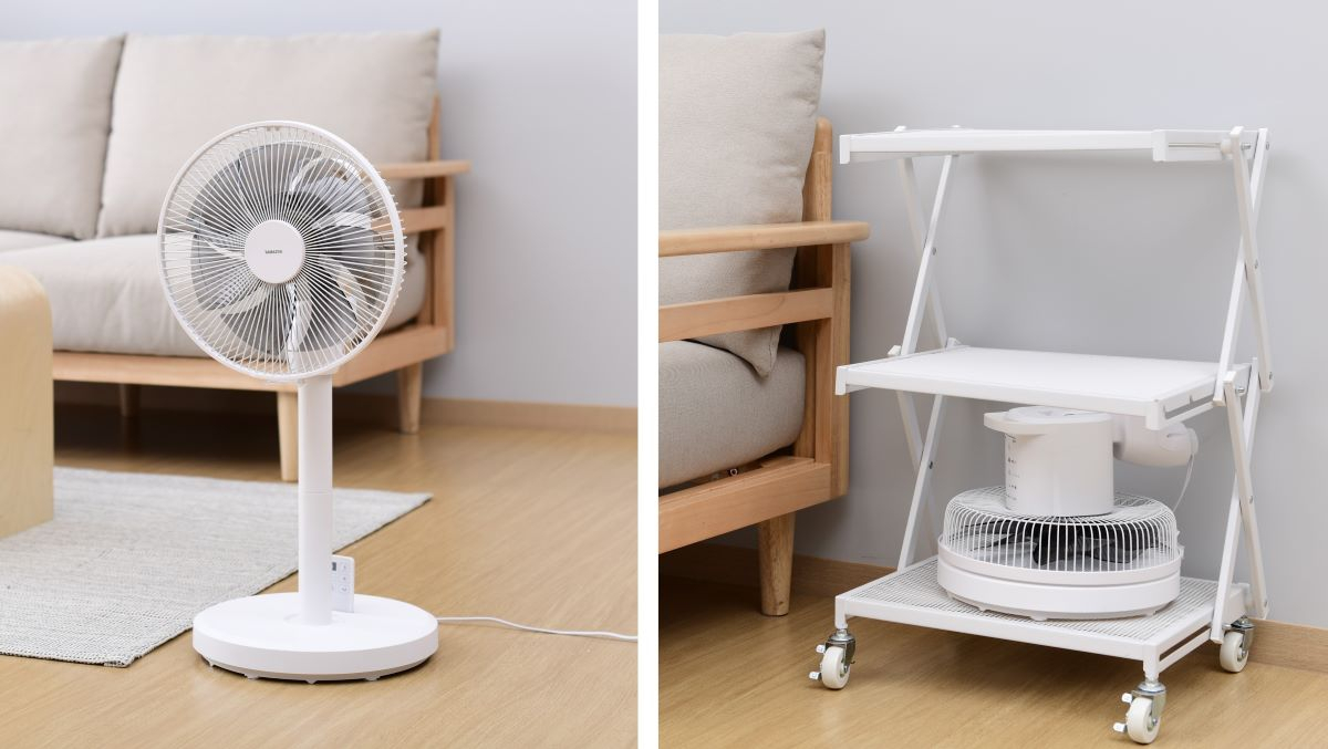 商品情報_DCモーターミニ扇風機 | 山善の商品情報サイト | YAMAZEN BOOK